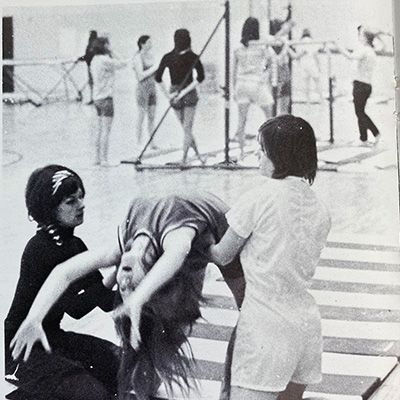 1970-71 Equipo de Gimnasia Femenina