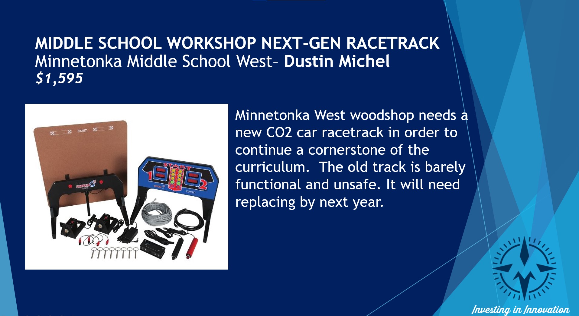 Middle School Workshop Race Track